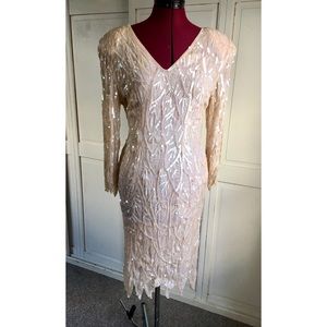 Silk cocktail dress